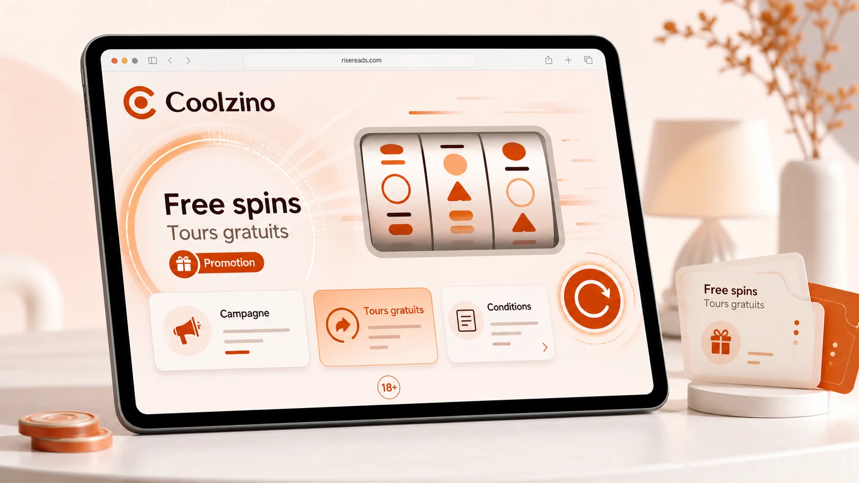 Coolzino Free Spins : découvrir les tours gratuits